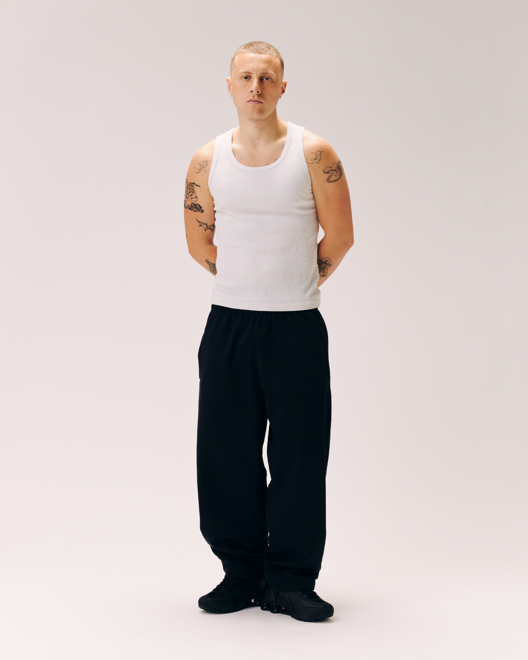 Embroidered casual pants