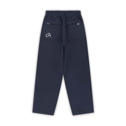 Embroidered casual pants