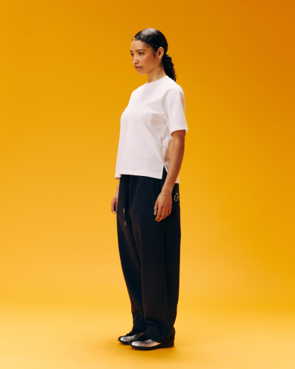 Embroidered casual pants