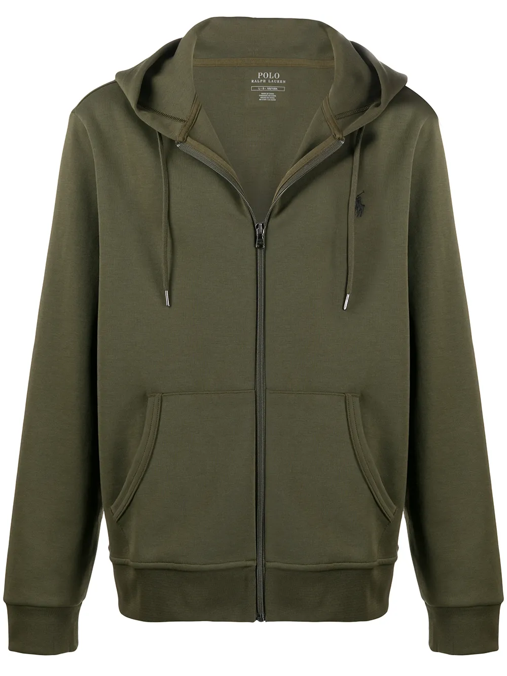 Polo Ralph Laurenzipped long-sleeved hoodie