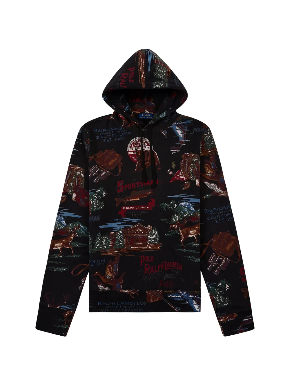 Polo Ralph Laurensportsman graphic hoodie