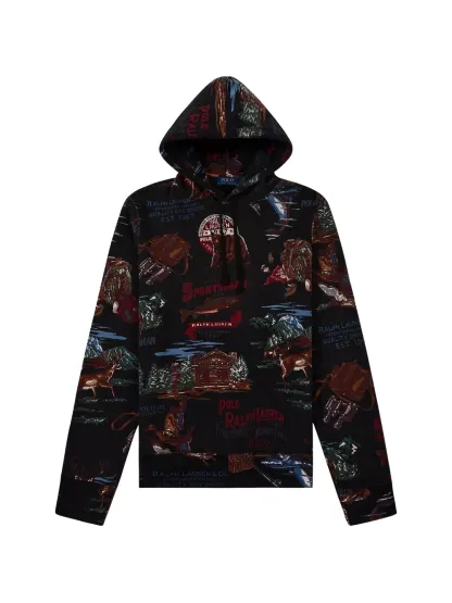 Polo Ralph Laurensportsman graphic hoodie