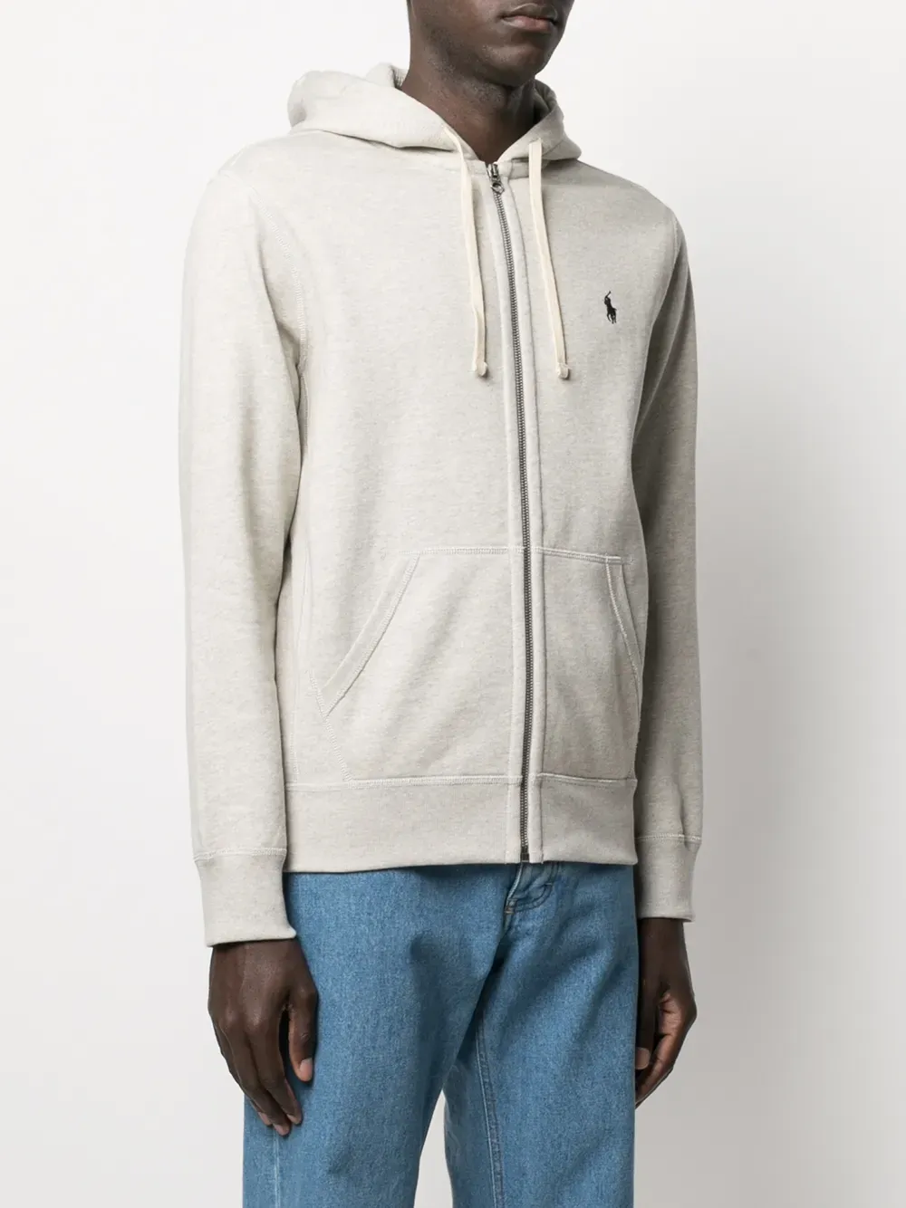 Polo Ralph LaurenPolo Pony embroidery zip-up hoodie