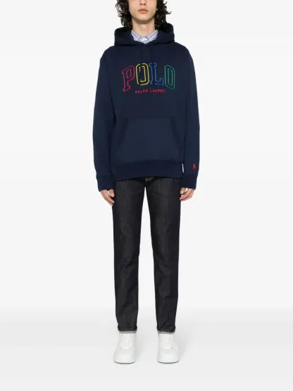 Polo Ralph Laurenembroidered-logo hoodie