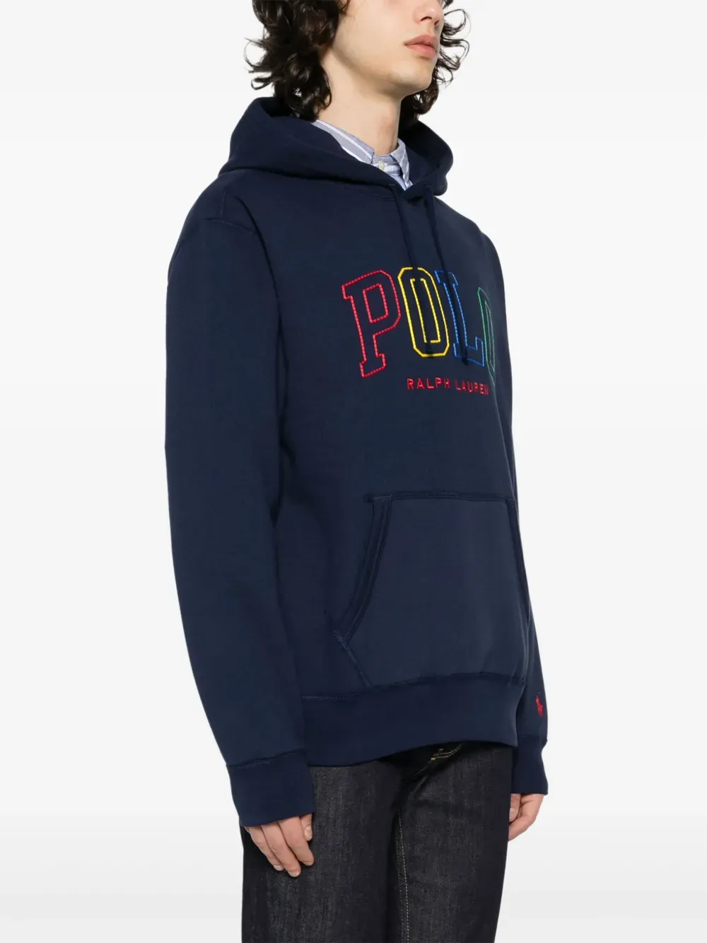 Polo Ralph Laurenembroidered-logo hoodie
