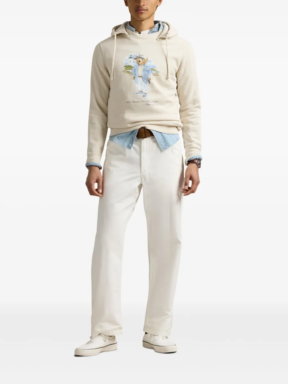 Polo Ralph LaurenBear-motif hoodie