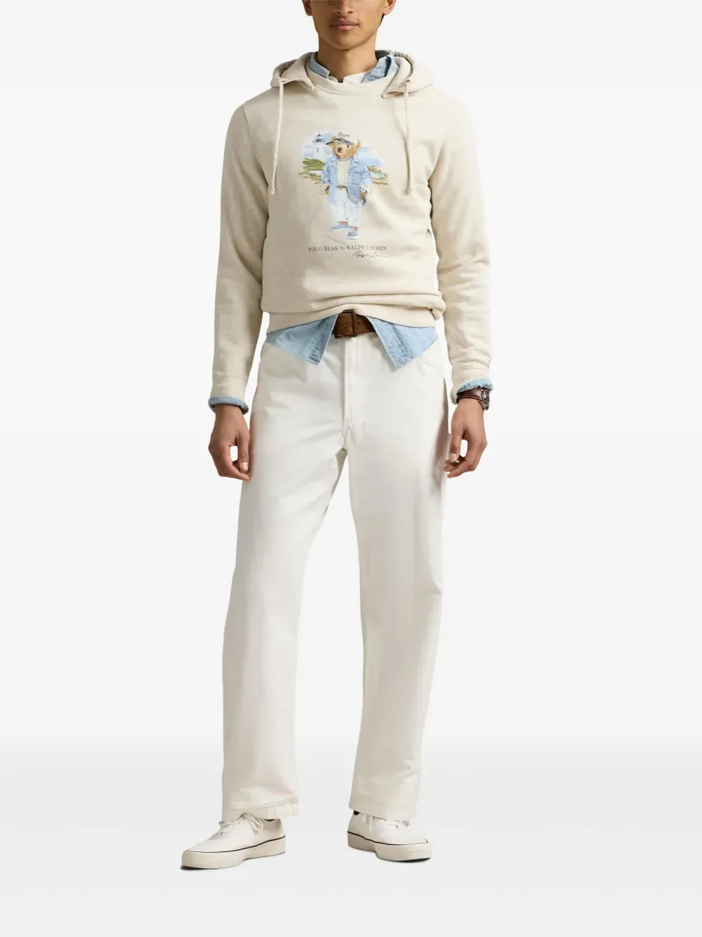 Polo Ralph LaurenBear-motif hoodie