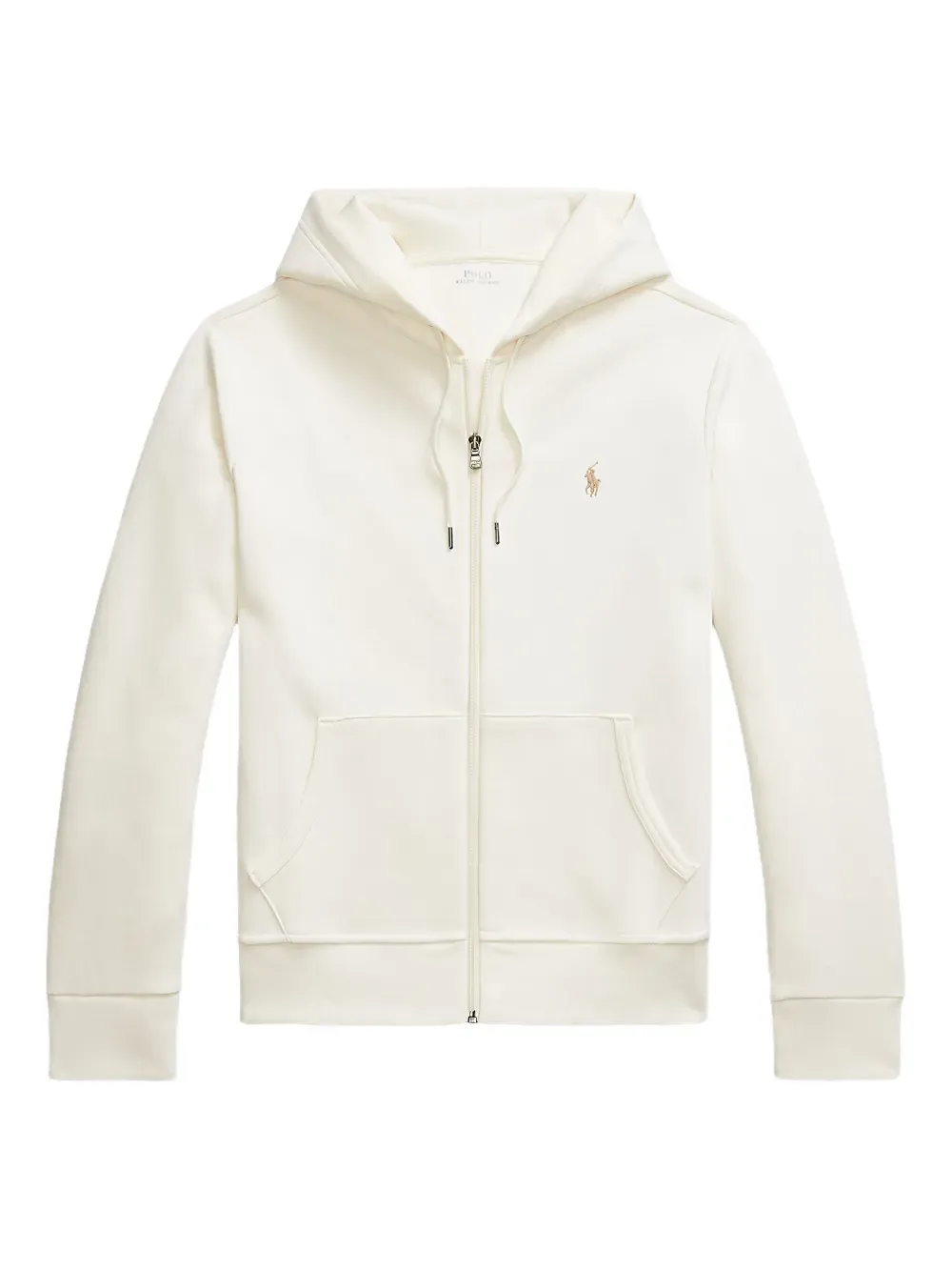 Polo Ralph Laurendouble-knit zip-up hoodie