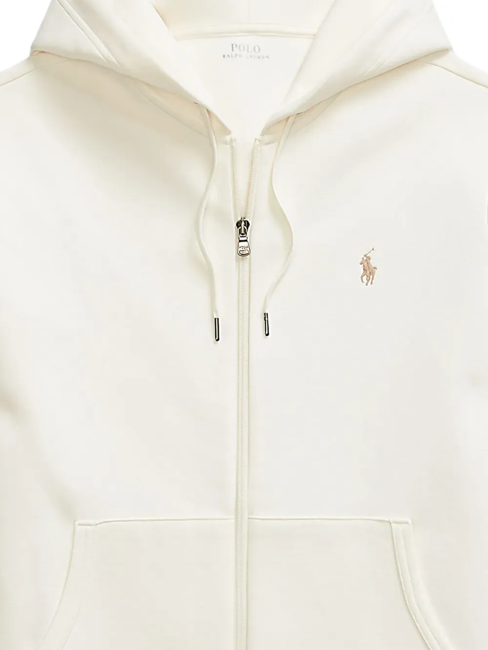 Polo Ralph Laurendouble-knit zip-up hoodie