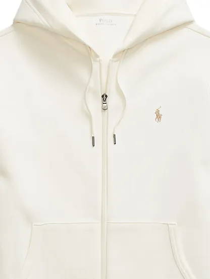 Polo Ralph Laurendouble-knit zip-up hoodie
