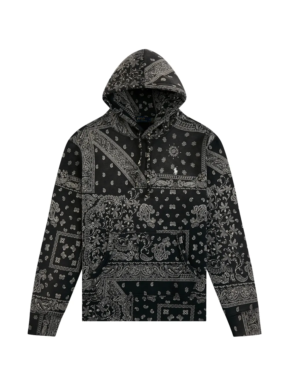 Polo Ralph Laurenbandana-print hoodie