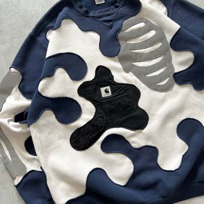 'BONES' REFLECTIVE SWEATSHIRT (XL)