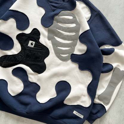 'BONES' REFLECTIVE SWEATSHIRT (XL)