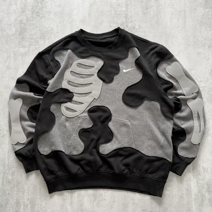 'BONES' REFLECTIVE SWEATSHIRT (L)