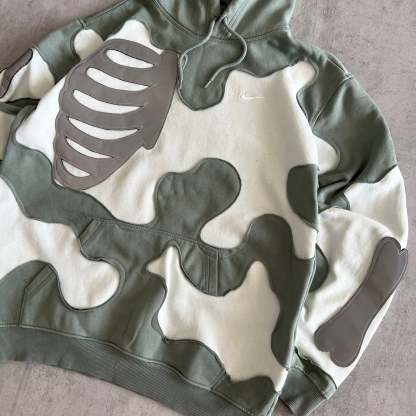 'BONES' REFLECTIVE HOODIE (M)