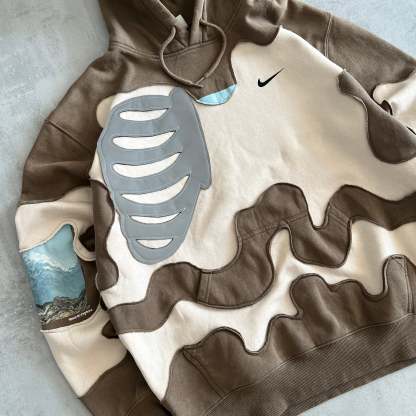 'BONES' REFLECTIVE HOODIE (M)