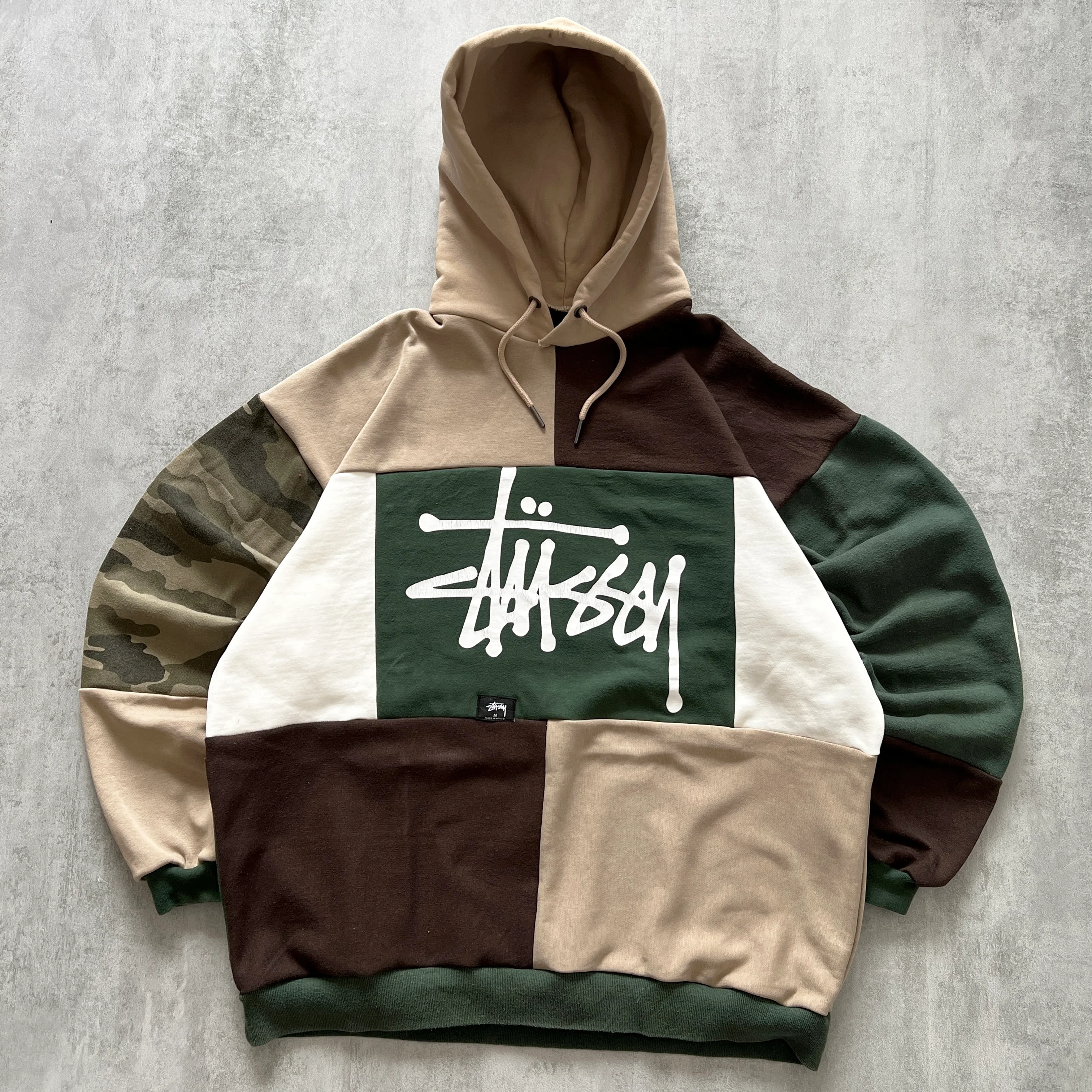 'PATCHWORK' HOODIE (XL)