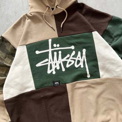 'PATCHWORK' HOODIE (XL)