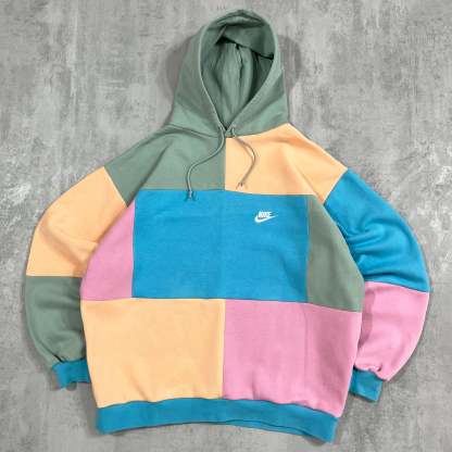 'PATCHWORK' HOODIE (XL)