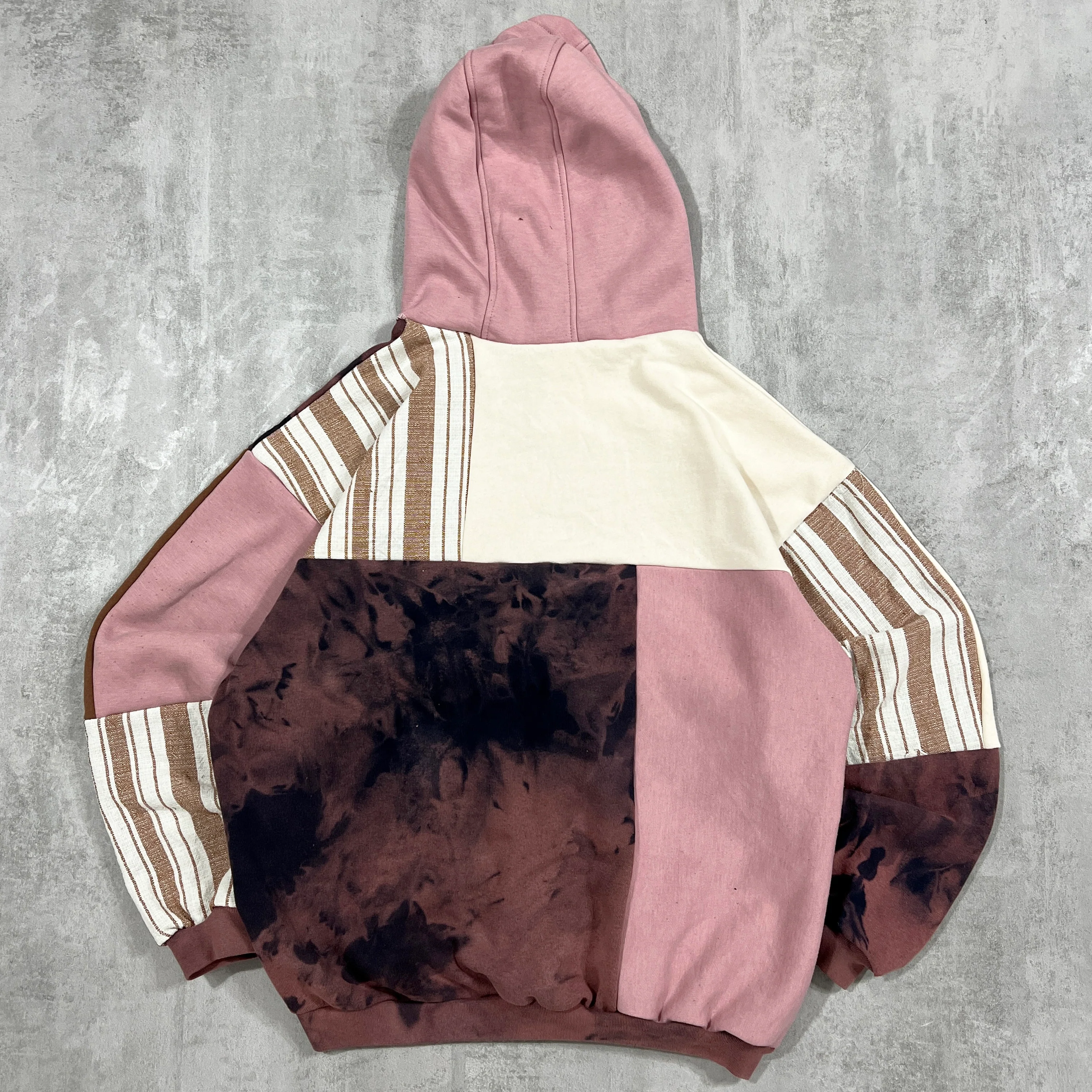 'PATCHWORK' HOODIE (XL)