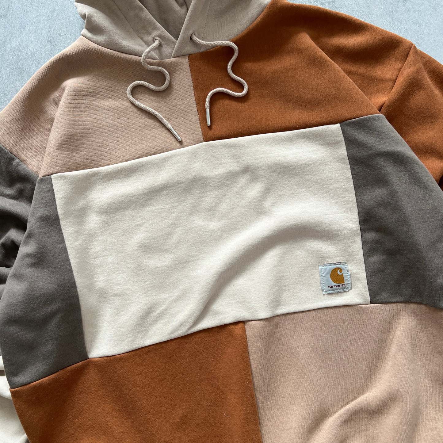 'PATCHWORK' HOODIE (L)