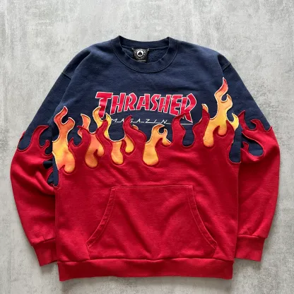 'FLAMES' SWEATSHIRT (S)