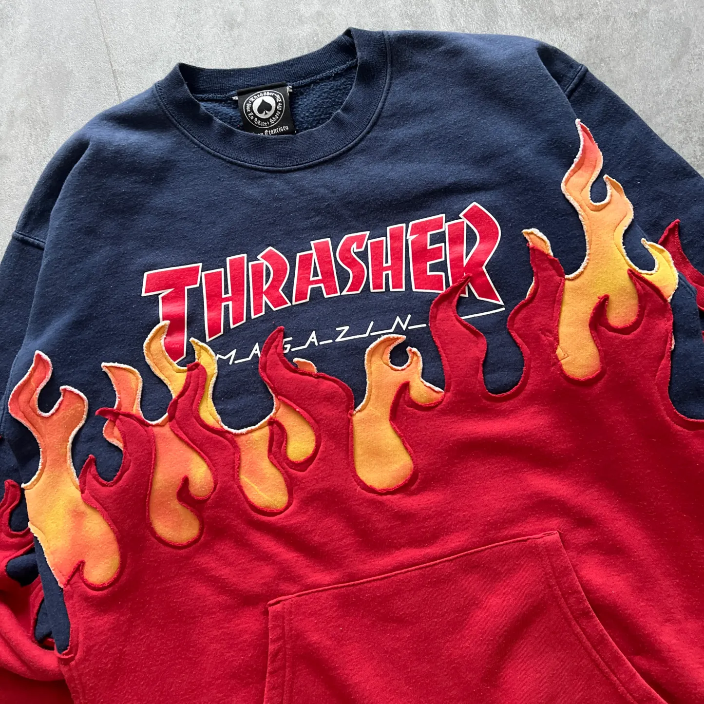 'FLAMES' SWEATSHIRT (S)
