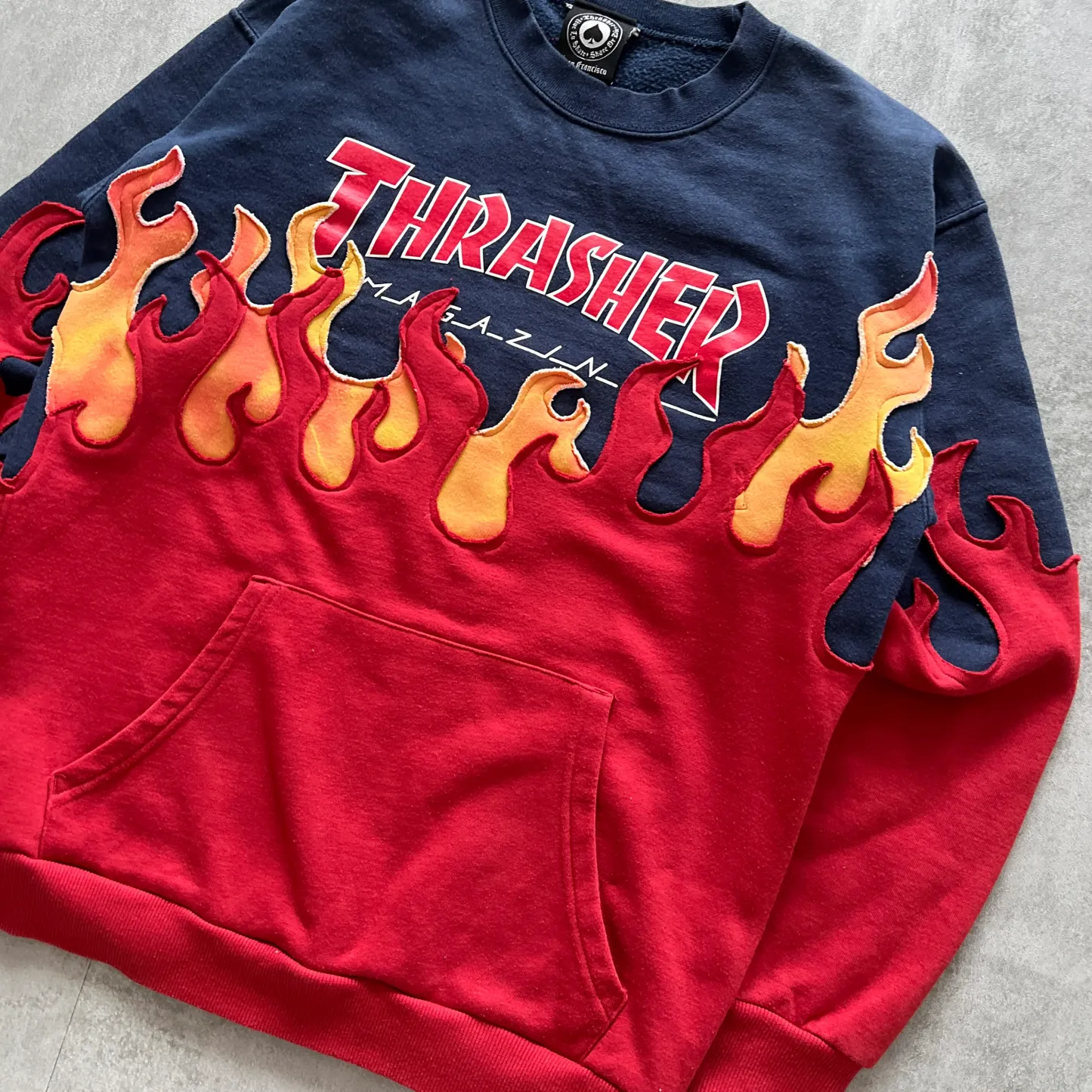 'FLAMES' SWEATSHIRT (S)