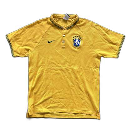 Nike x Brasilien Vintage Poloshirt 2014 | L