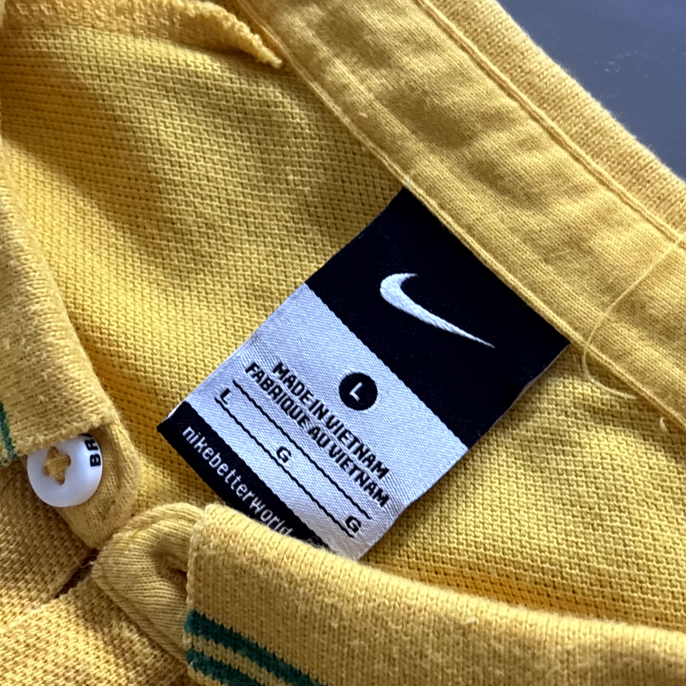 Nike x Brasilien Vintage Poloshirt 2014 | L