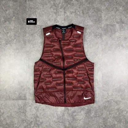 Nike Therma Aerolayer Gilet Burgandy