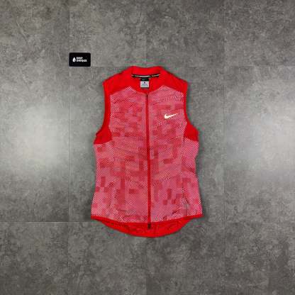 Nike Aeroloft 800 Gilet Red