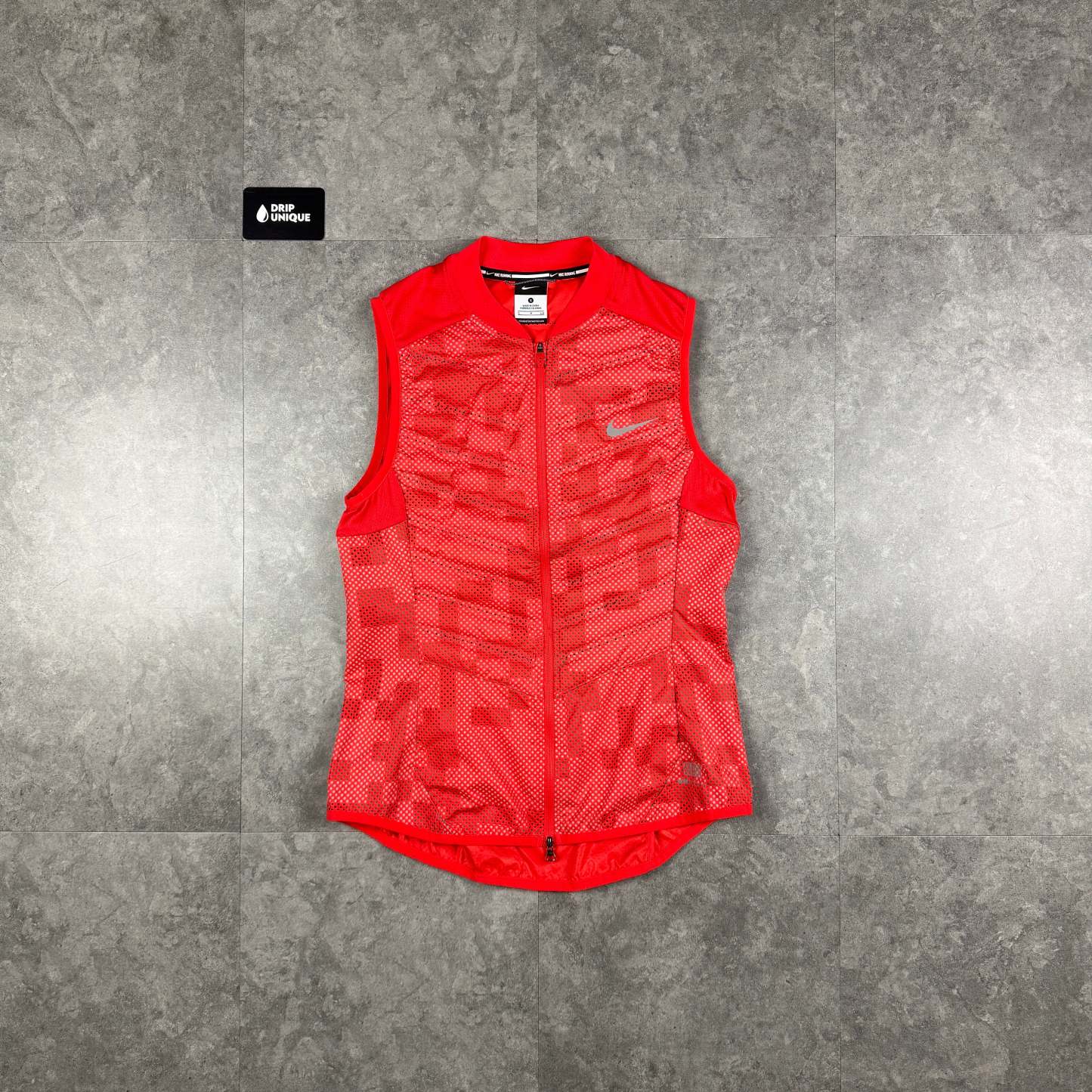 Nike Aeroloft 800 Gilet Red