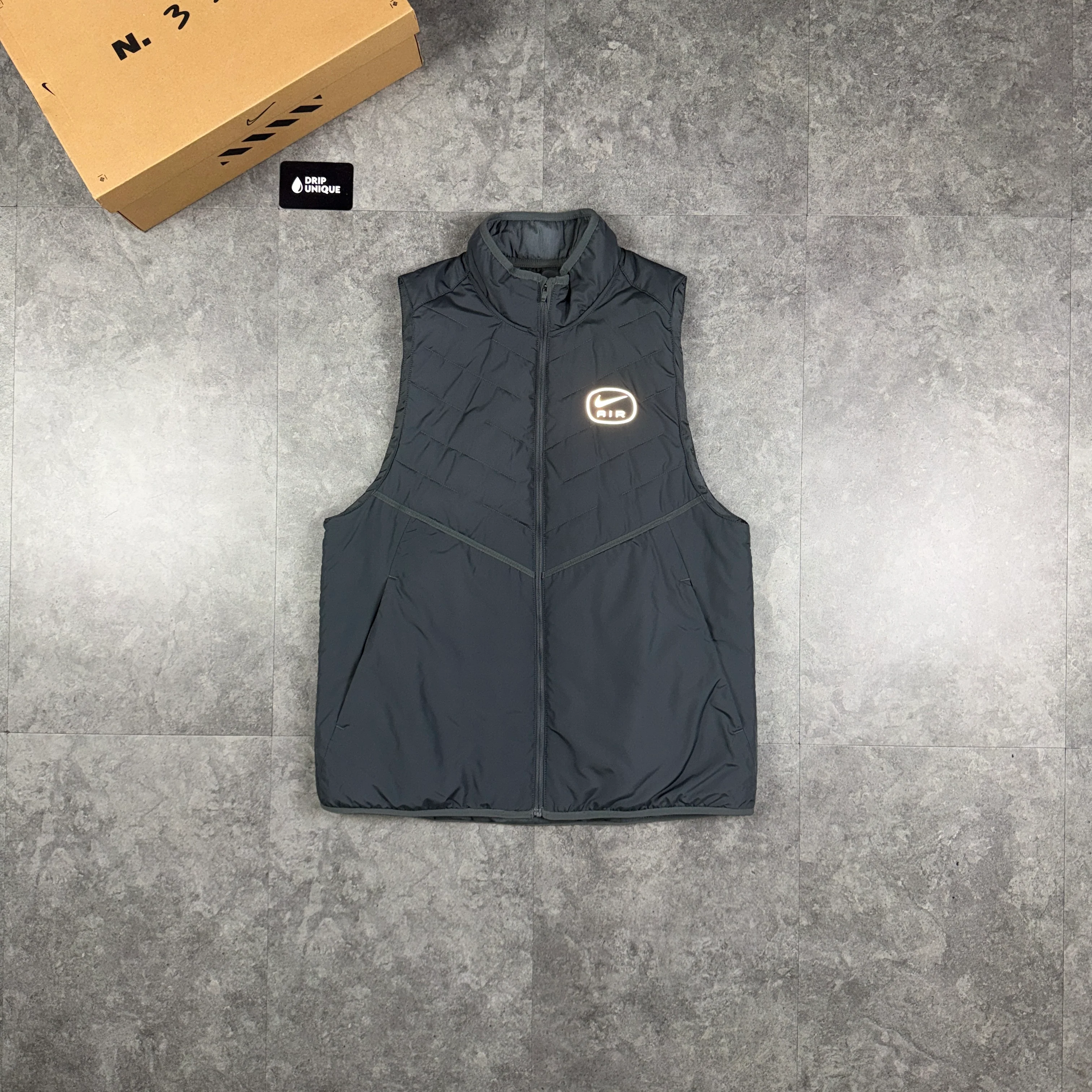 Nike Therma-Fit Air Repel Gilet Grey