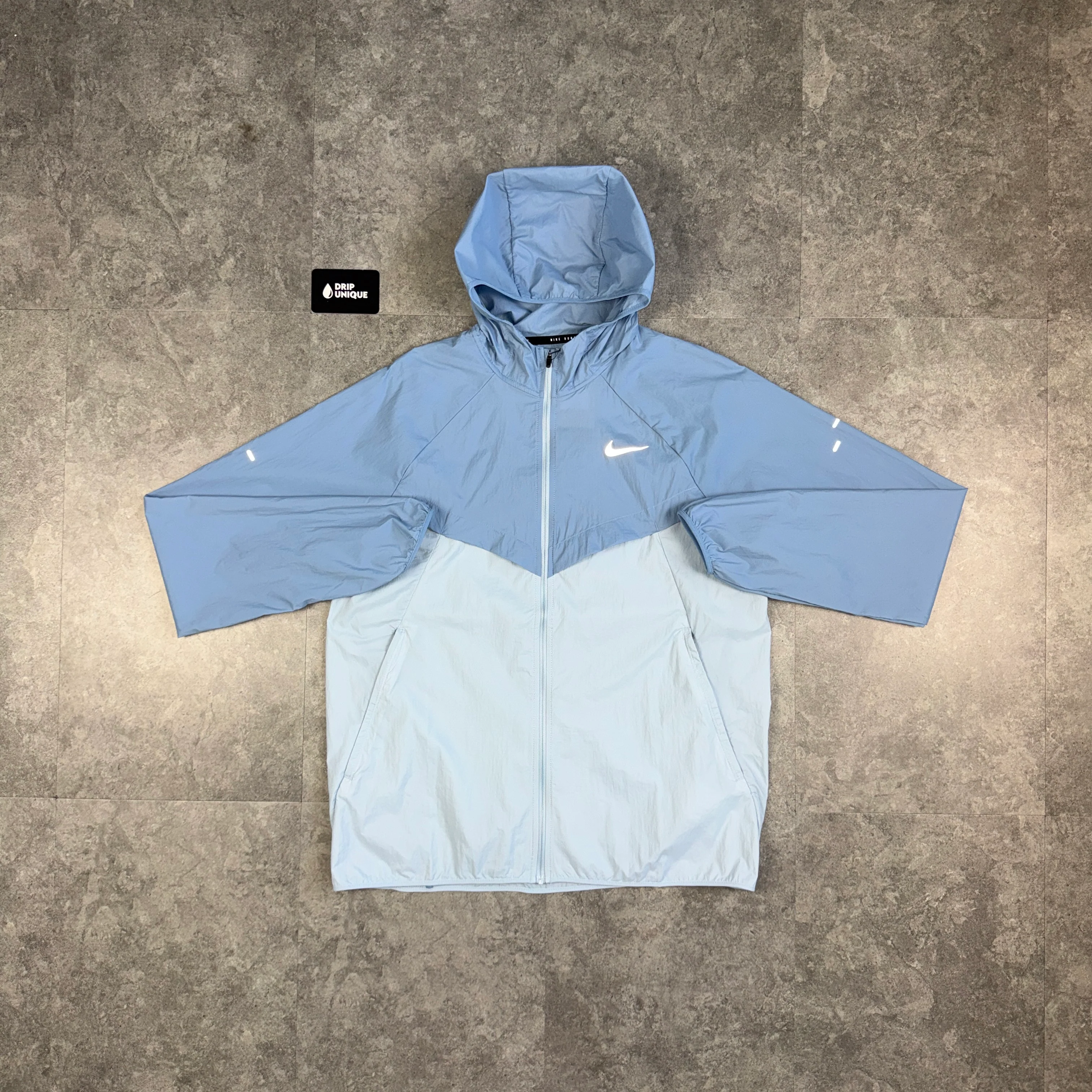 Nike Stride UV Windrunner Jacket Worn Blue