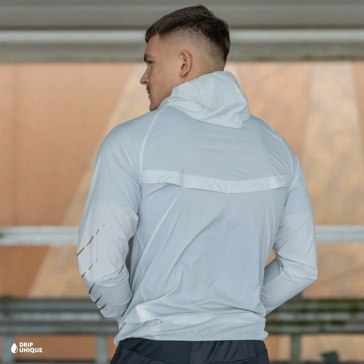 Nike UV Windrunner Jacket White & Gold