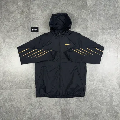 Nike UV Windrunner Jacket Black & Gold