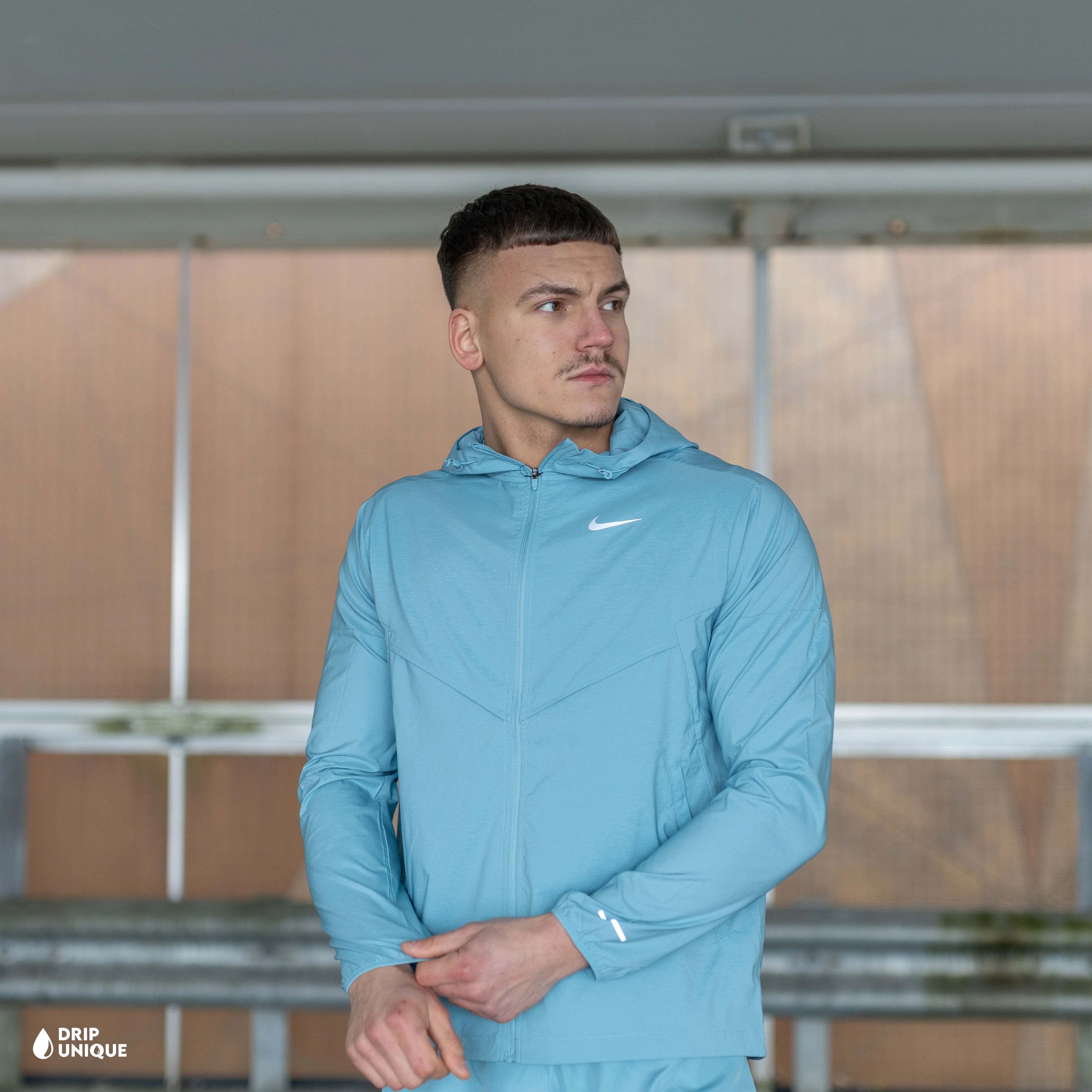 Nike UV Windrunner Jacket Denim Turquoise
