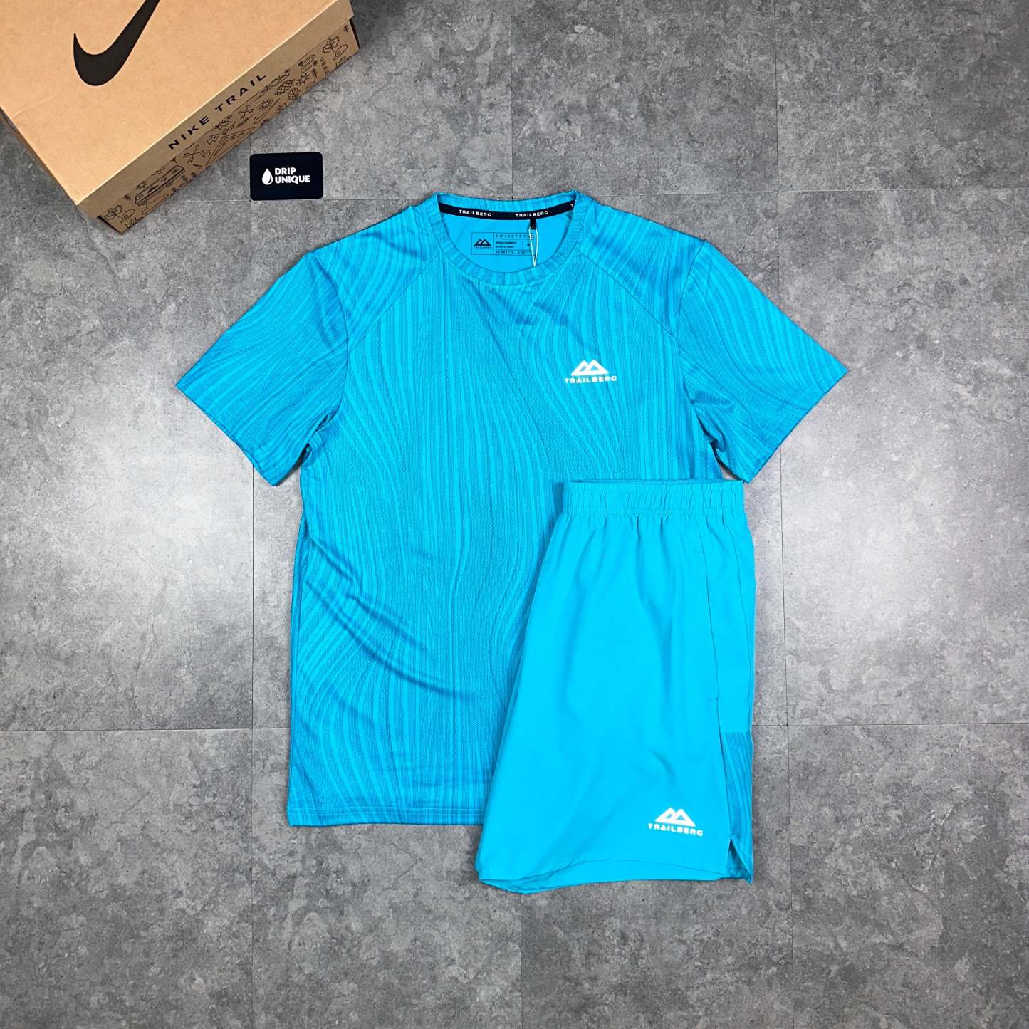 Trailberg Vertex T-Shirt Scuba Blue