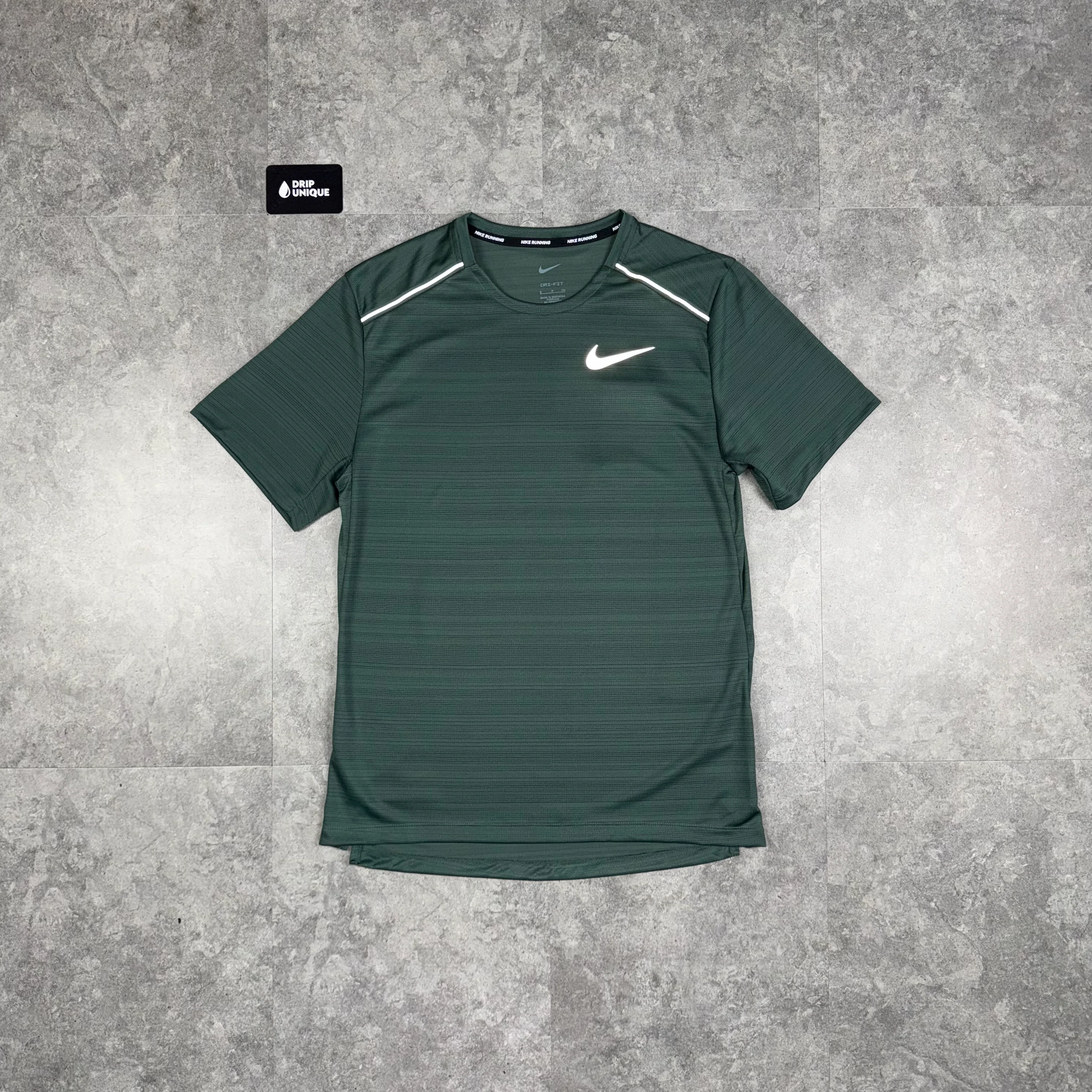 Nike Miler T-Shirt Vintage Green