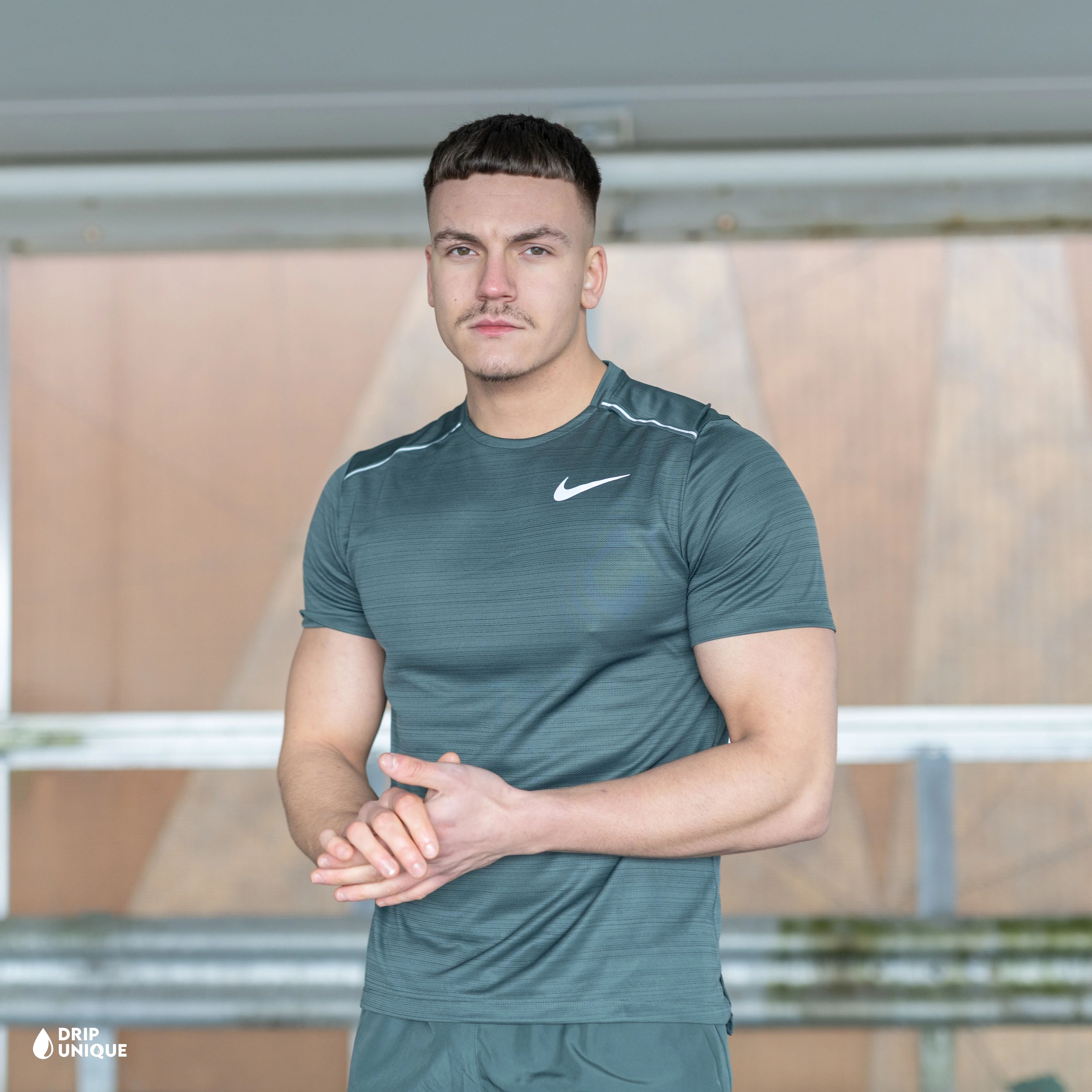 Nike Miler T-Shirt Vintage Green