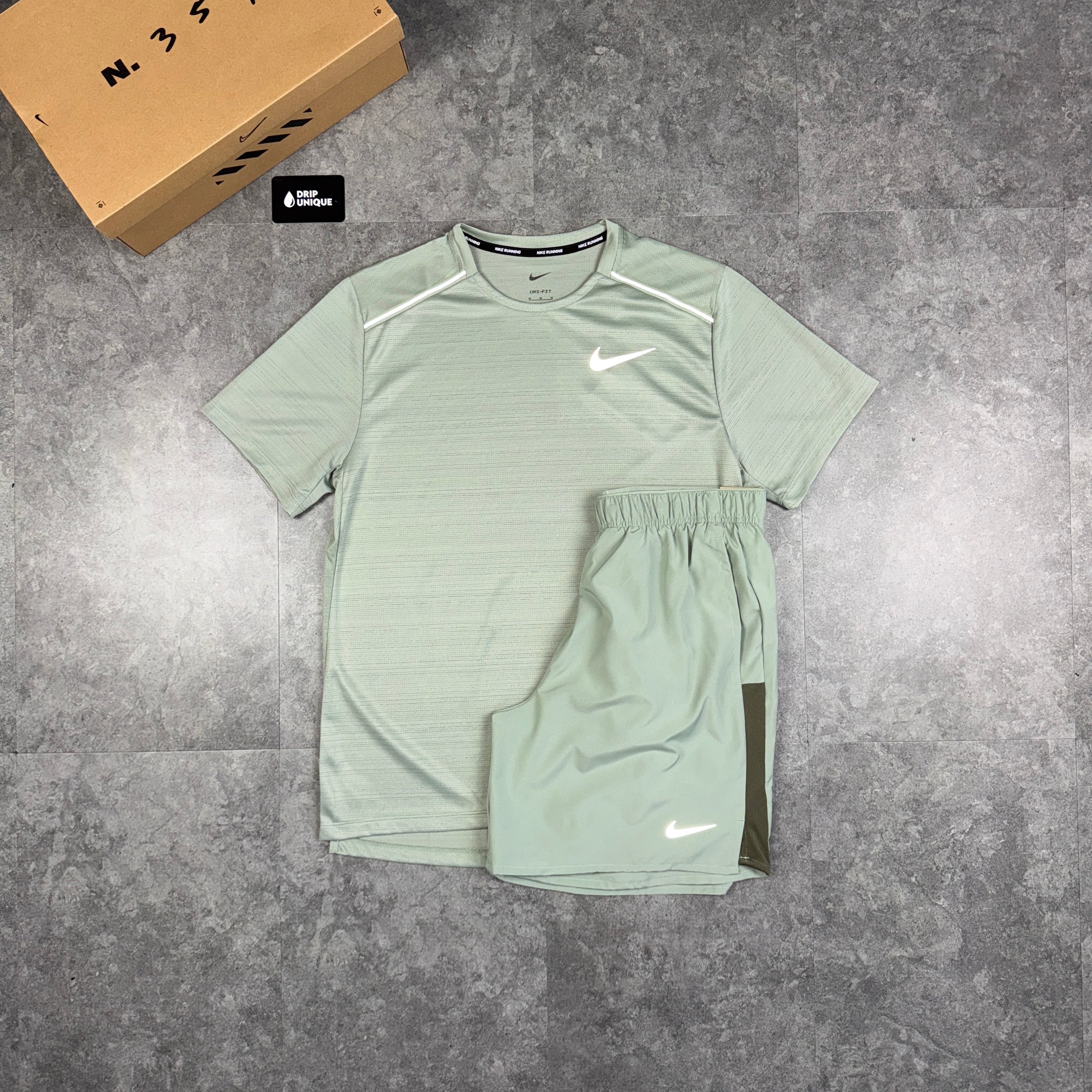 Nike Miler T-Shirt Jade Green