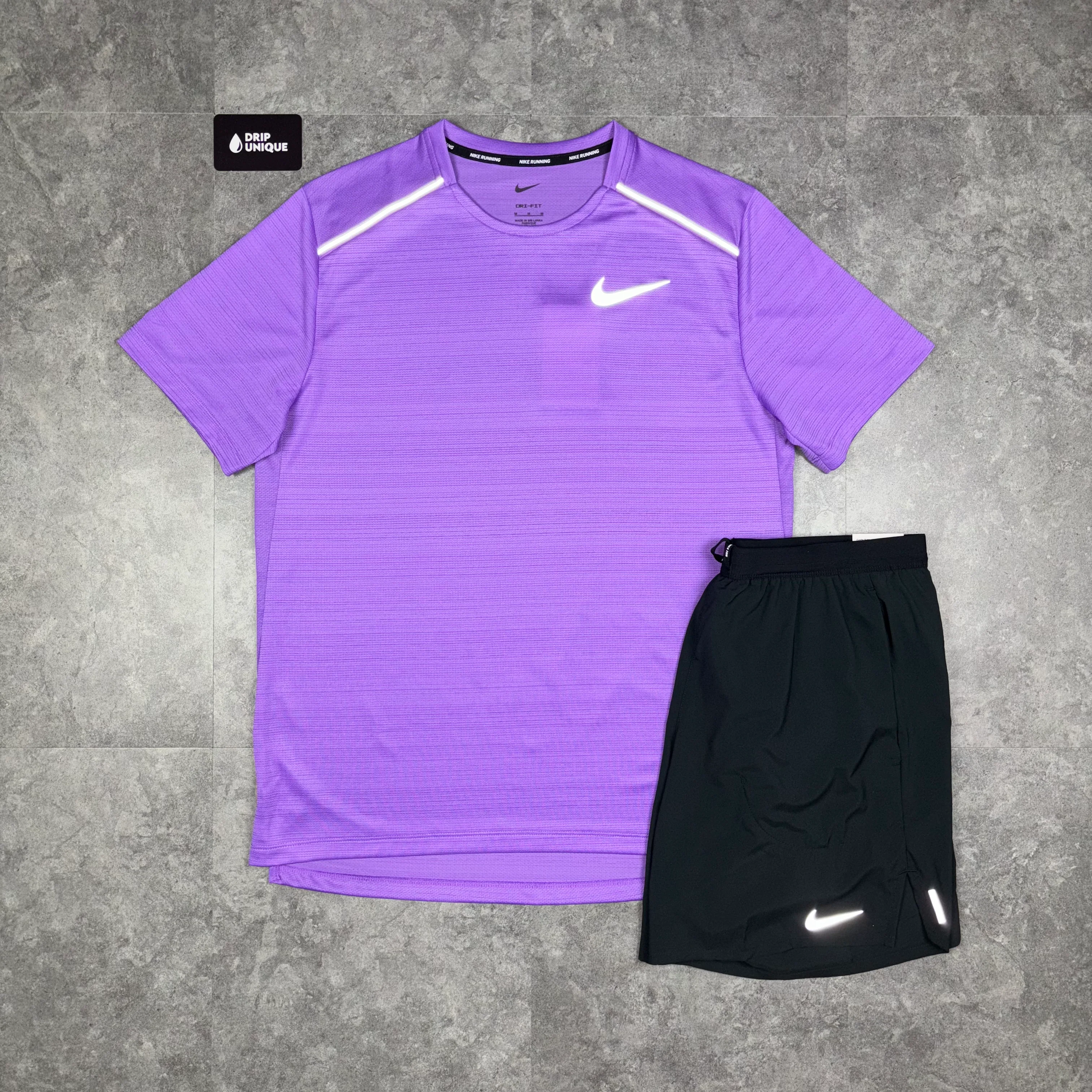 Nike Miler T-Shirt Violet