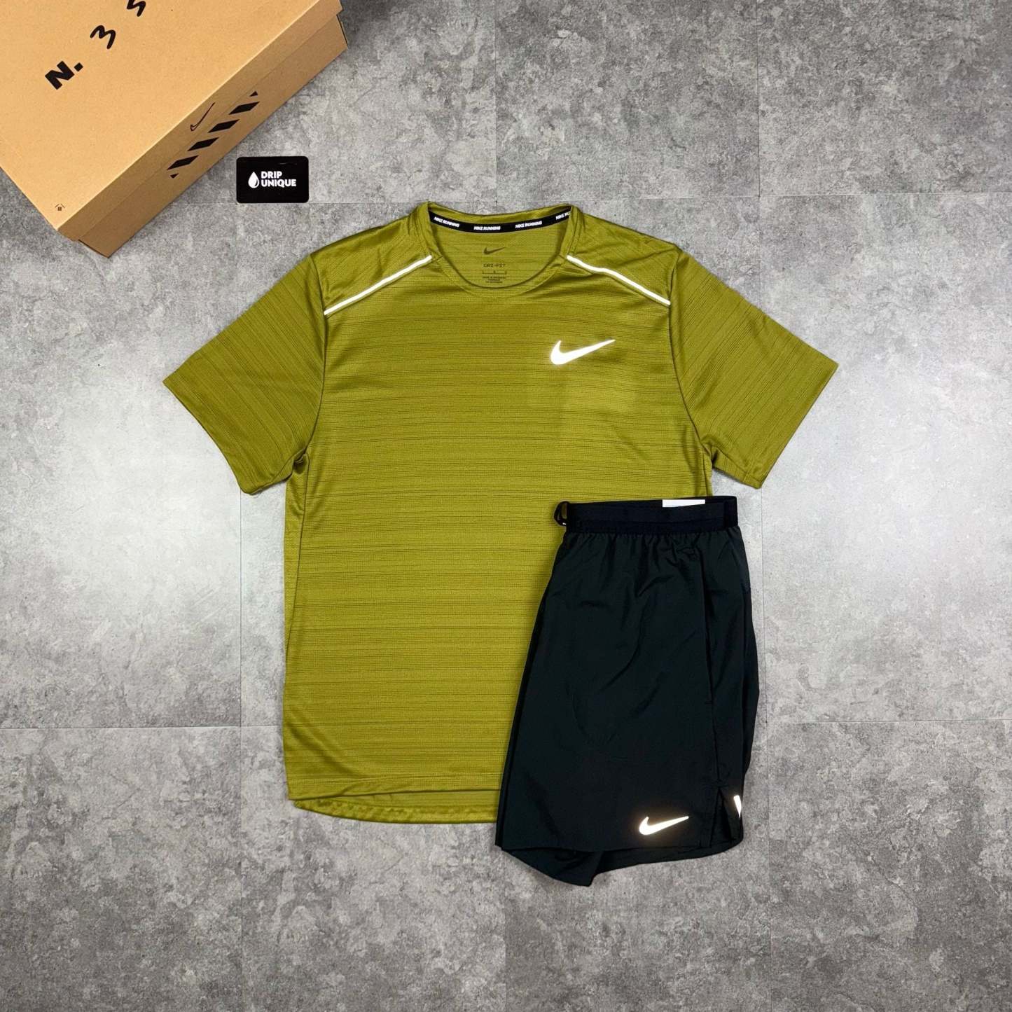 Nike Miler T-Shirt Pacific Moss