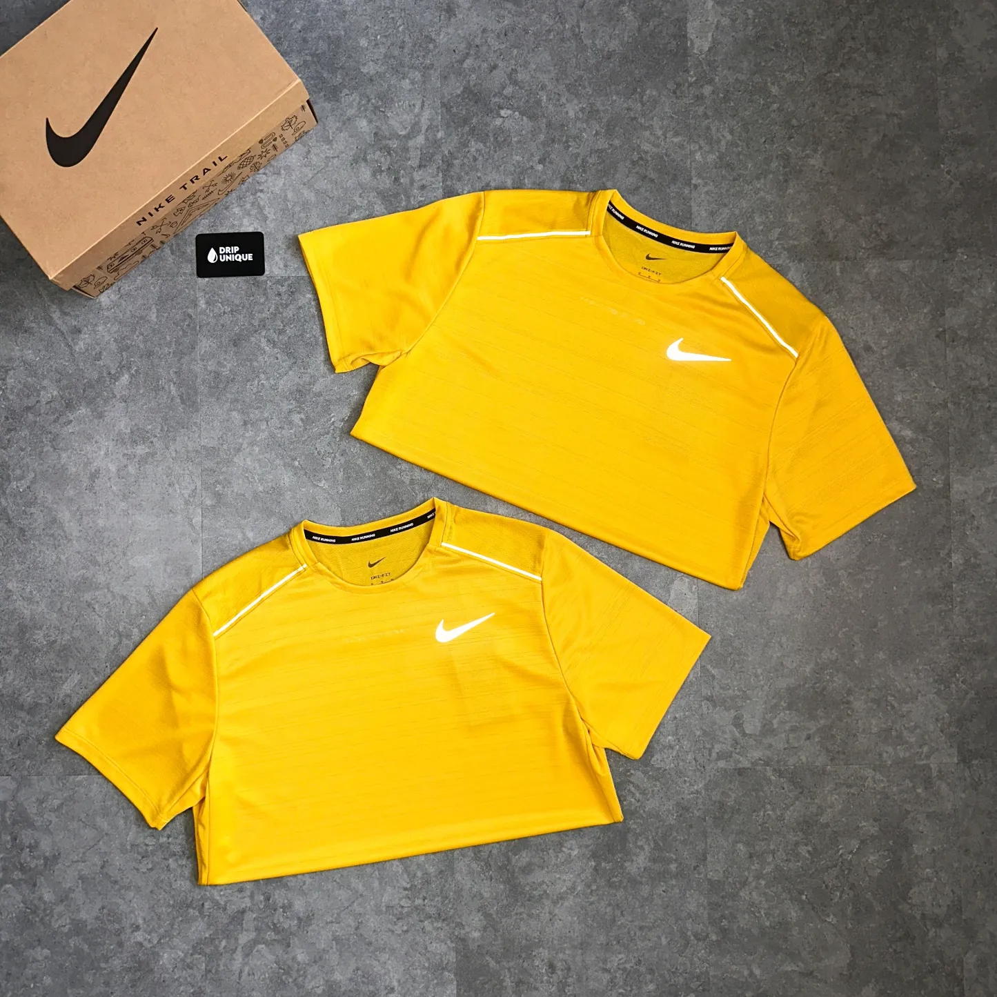 Nike Miler T-Shirt Yellow