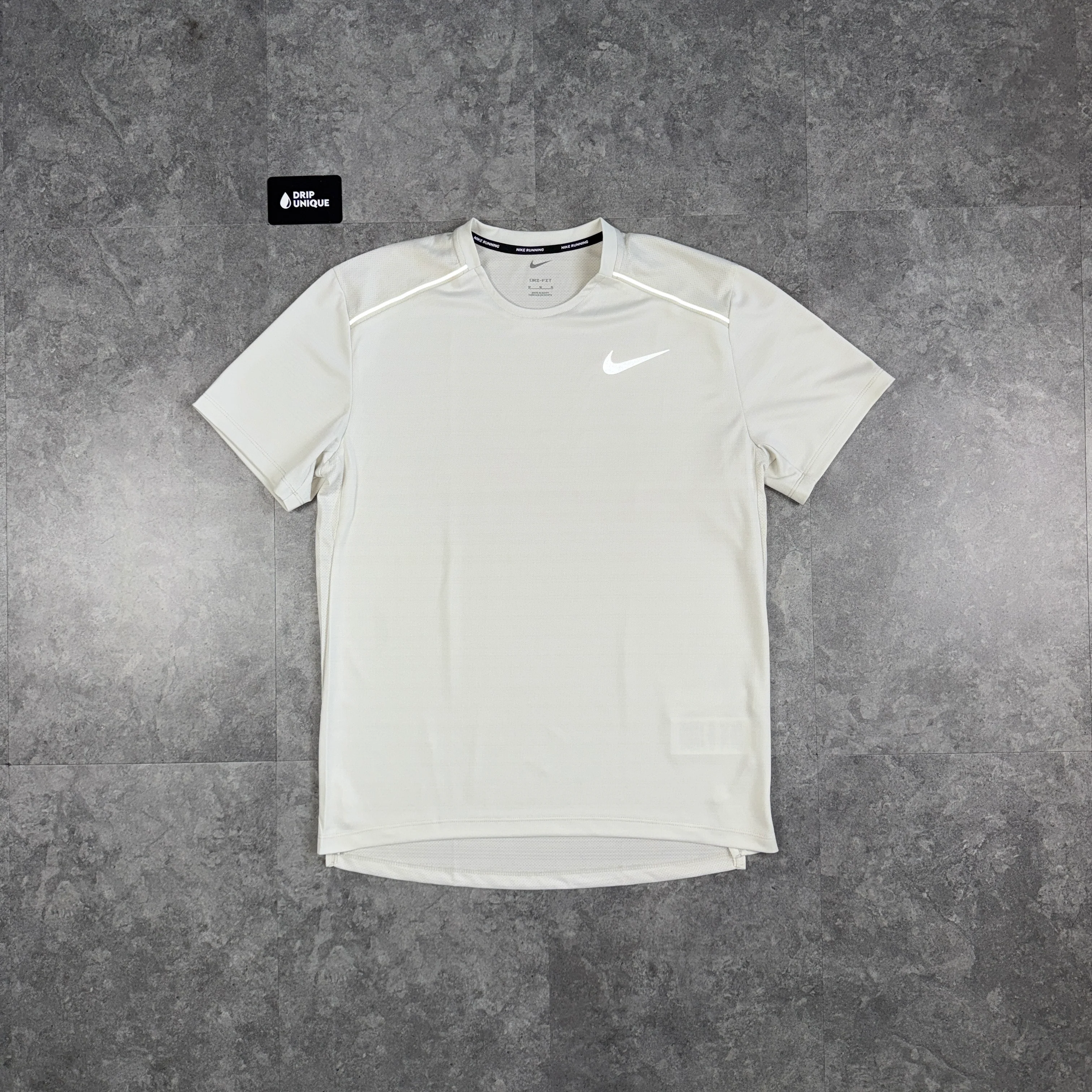 Nike Miler T-Shirt Light Bone