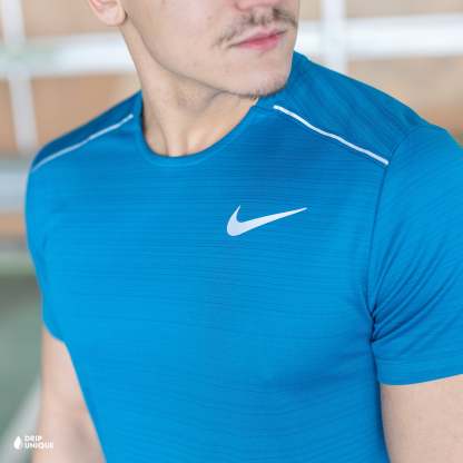 Nike Miler T-Shirt Green Abyss