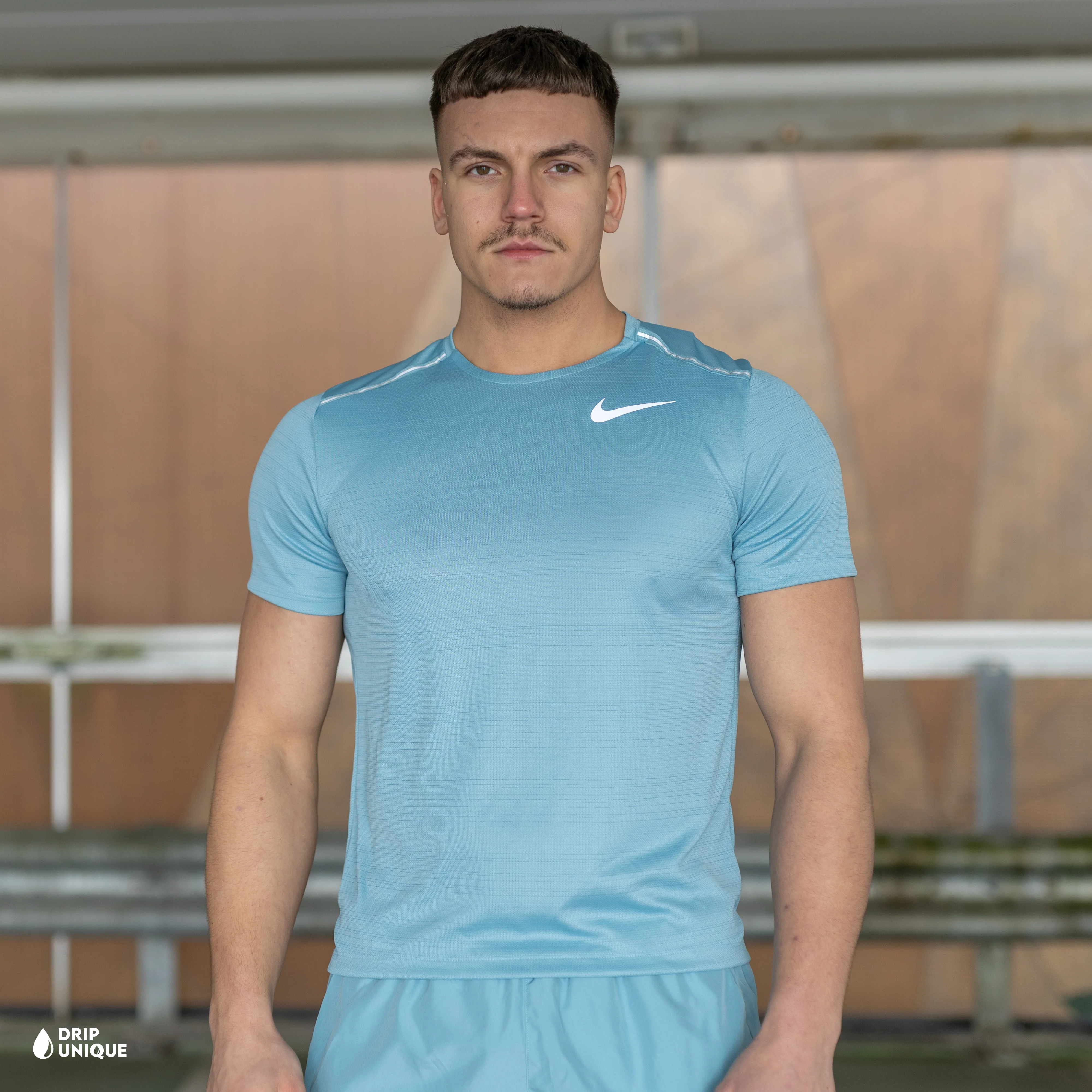Nike Miler T-Shirt Denim Turquoise
