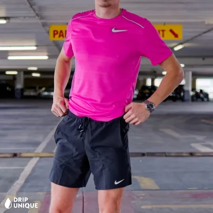 Nike Miler T-Shirt Hot Pink