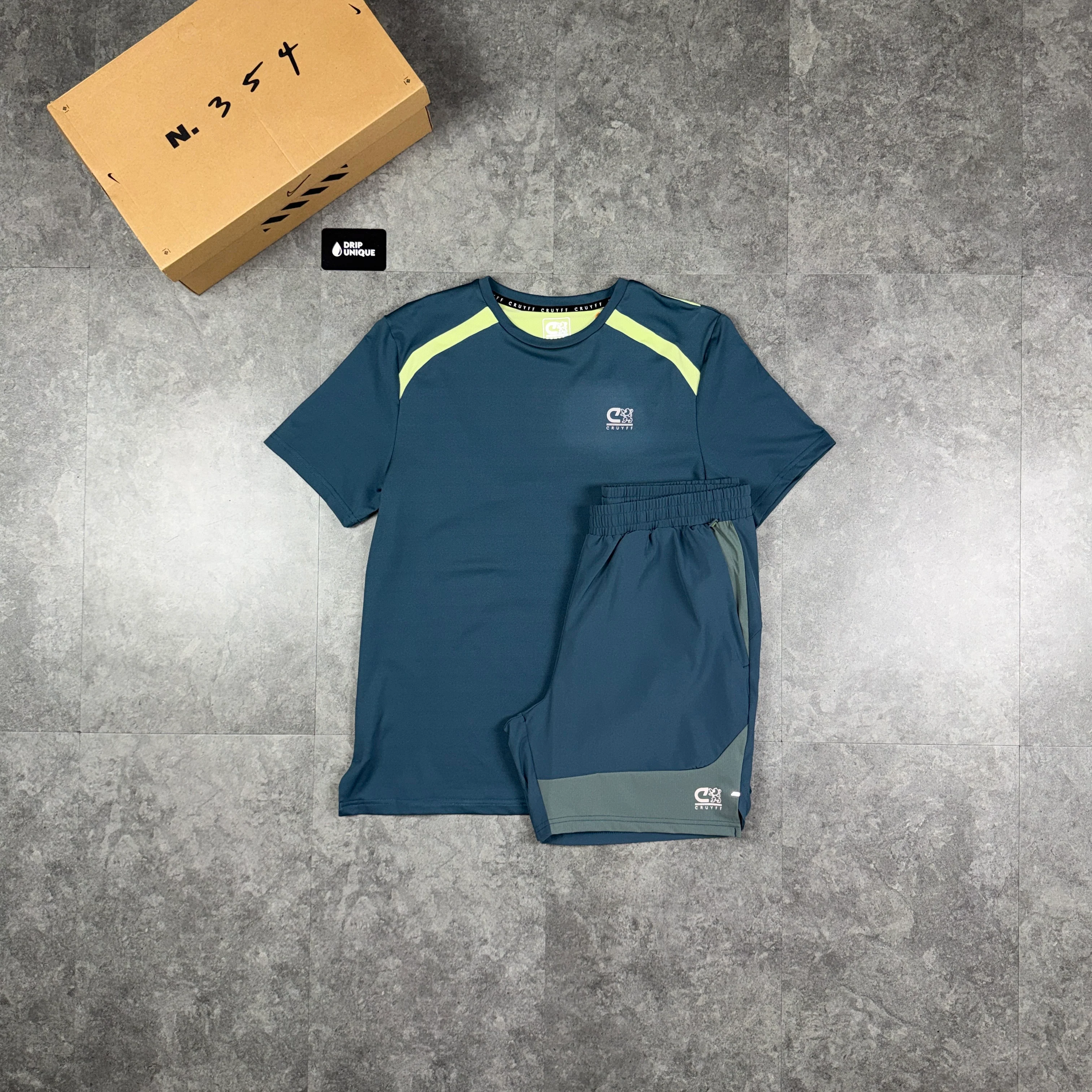 Cruyff Agate T-Shirt Slate Green